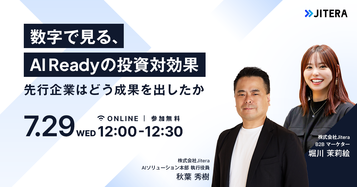数字で見る、AI Readyの投資対効果 ——先行企業はどう成果を出したか