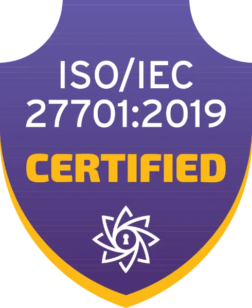 ISO/IEC 27701:2019 CERTIFIED
