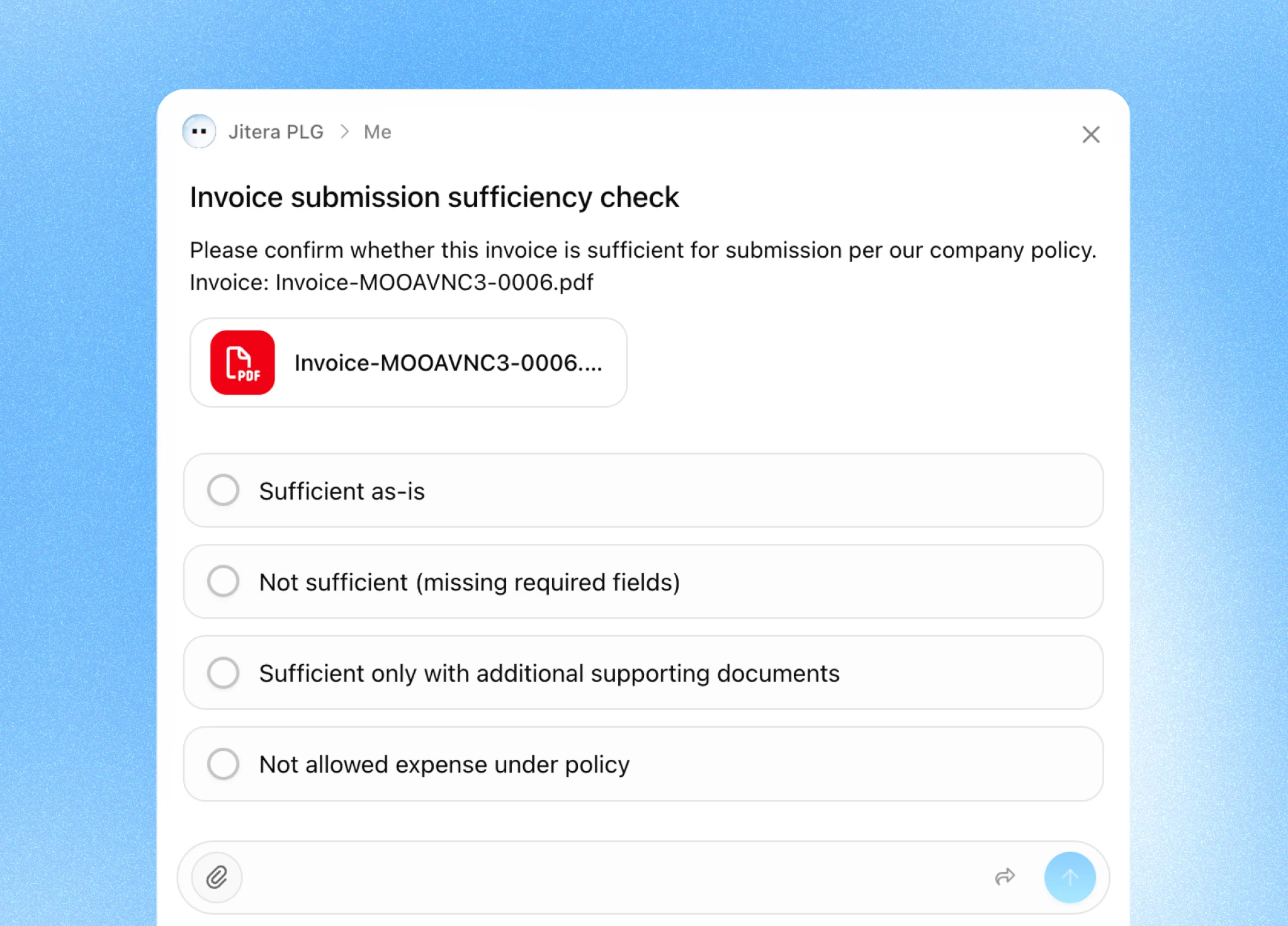 Jitera workspace — human in the loop with agents and the team